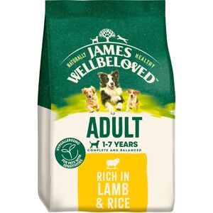 JAMES WELLBELOVED Adult Lamb & Rice Dry Dog Food - 15kg JAMES WELLBELOVED Adult Lamb & Rice Dry Dog Food - 15kg