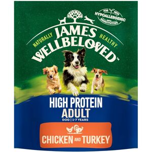 JAMES WELLBELOVED Adult Chicken & Turkey High Protein Dry Dog Food - 7kg JAMES WELLBELOVED Adult Chicken & Turkey High Protein Dry Dog Food - 7kg