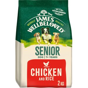 JAMES WELLBELOVED Senior Chicken & Rice Dry Dog Food - 2kg JAMES WELLBELOVED Senior Chicken & Rice Dry Dog Food - 2kg