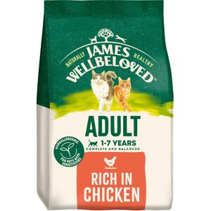 JAMES WELLBELOVED Adult Chicken & Rice Dry Cat Food - 4.5kg JAMES WELLBELOVED Adult Chicken & Rice Dry Cat Food - 4.5kg