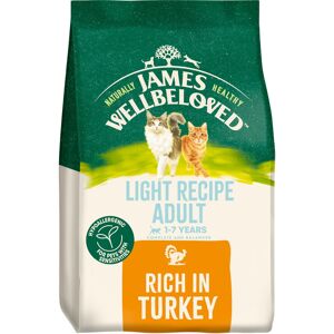JAMES WELLBELOVED Adult Turkey & Rice Light Dry Cat Food - 4.5kg JAMES WELLBELOVED Adult Turkey & Rice Light Dry Cat Food - 4.5kg