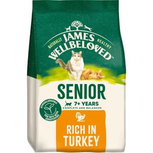 JAMES WELLBELOVED Senior Turkey & Rice Dry Cat Food - 4.5kg JAMES WELLBELOVED Senior Turkey & Rice Dry Cat Food - 4.5kg