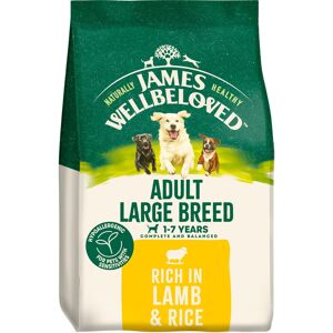 JAMES WELLBELOVED Adult Lamb & Rice Large Breed Dry Dog Food - 10kg JAMES WELLBELOVED Adult Lamb & Rice Large Breed Dry Dog Food - 10kg