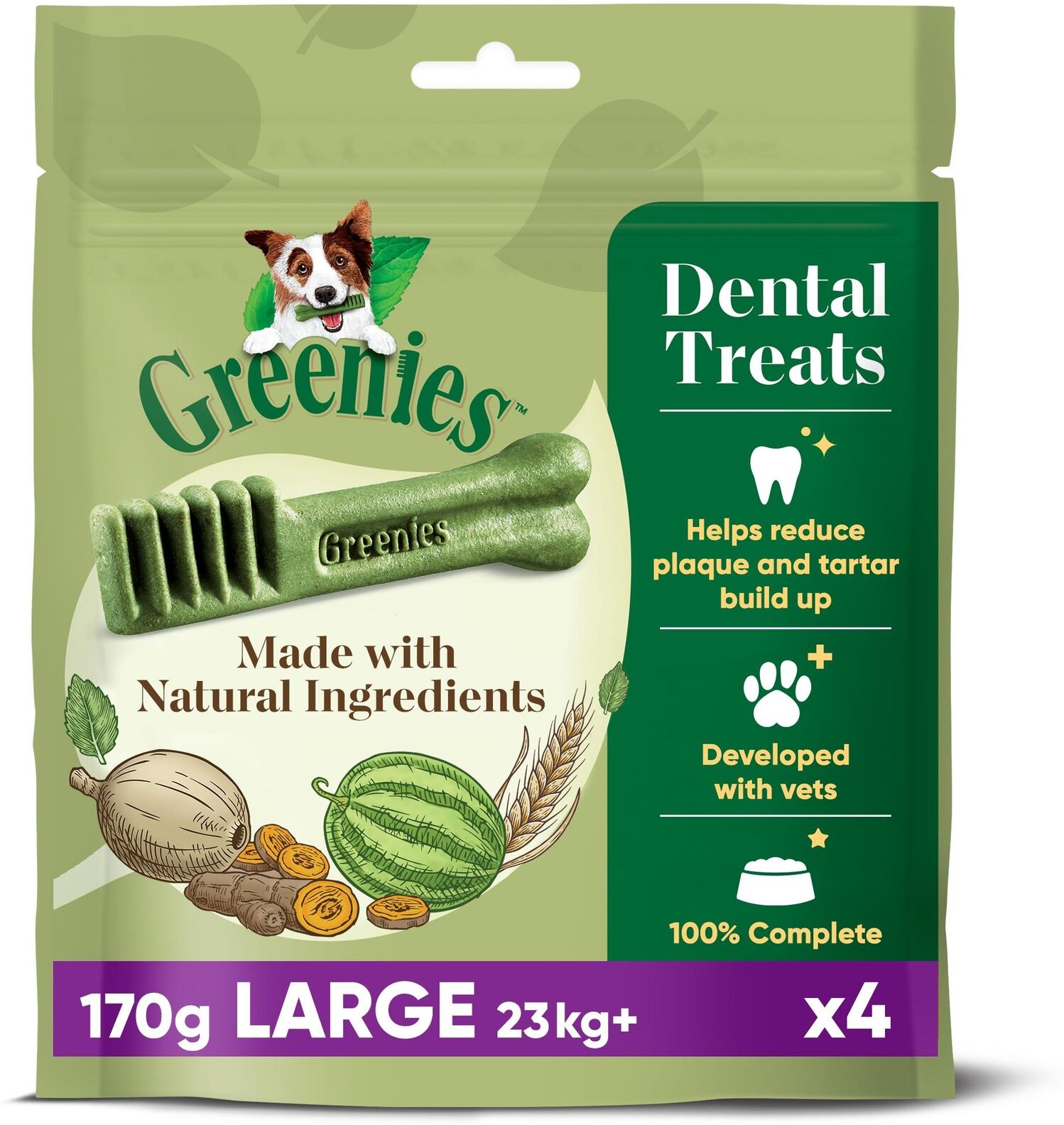 Greenies Large Dogs Treat Original - 170g