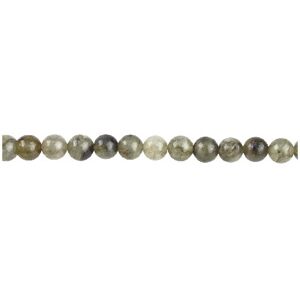 Cooksongold Labradorite Semi Precious Round Beads 6mm, 16"/40cm Strand Cooksongold Labradorite Semi Precious Round Beads 6mm, 16"/40cm Strand