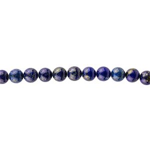 Cooksongold Blue Lapis Semi Precious Round Beads, 12mm, 15.5"/39cm Strand Cooksongold Blue Lapis Semi Precious Round Beads, 12mm, 15.5"/39cm Strand