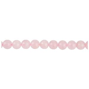 Cooksongold Rose Quartz Semi Precious Round Beads 10mm, 16"/40cm Strand Cooksongold Rose Quartz Semi Precious Round Beads 10mm, 16"/40cm Strand