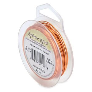 Beadalon Artistic Wire 20 Gauge Natural 0.81mm X 13.7m Beadalon Artistic Wire 20 Gauge Natural 0.81mm X 13.7m