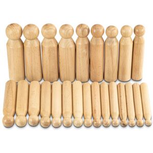 Cooksongold Wooden Dapping Punch Set Of 24 Cooksongold Wooden Dapping Punch Set Of 24