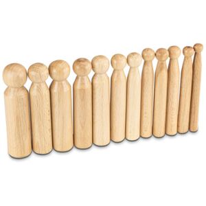 Cooksongold Wooden Dapping Punch Set Of 12 Cooksongold Wooden Dapping Punch Set Of 12