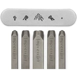 ImpressArt Signature Desert Mountain Design Stamp Pack of 5 ImpressArt Signature Desert Mountain Design Stamp Pack of 5