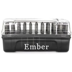 ImpressArt Signature Plus Ember Letter Stamp Set Uppercase 2.5mm ImpressArt Signature Plus Ember Letter Stamp Set Uppercase 2.5mm