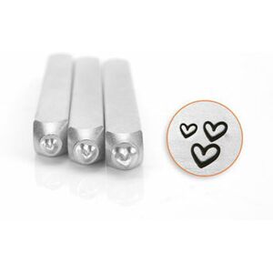 ImpressArt Love Hearts Design Stamp Set 1.5mm, 2mm And 3mm Pack of 3 ImpressArt Love Hearts Design Stamp Set 1.5mm, 2mm And 3mm Pack of 3