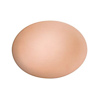 Cooksongold Copper Domed Oval Blanks, Pack of 6, 40.0mm X 30.0mm X 0.9mm Cooksongold Copper Domed Oval Blanks, Pack of 6, 40.0mm X 30.0mm X 0.9mm