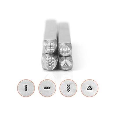 ImpressArt Mandala Series 4 Design Stamp Set Pack of 4 ImpressArt Mandala Series 4 Design Stamp Set Pack of 4