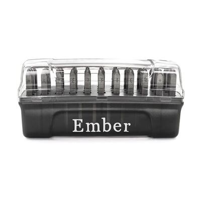 ImpressArt Signature Plus Ember Letter Stamp Set Lowercase 2.5mm ImpressArt Signature Plus Ember Letter Stamp Set Lowercase 2.5mm