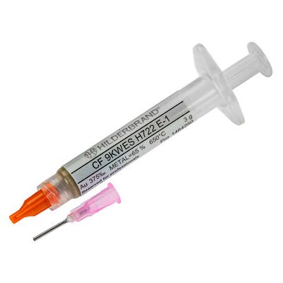 Hilderbrand 9ct White Gold Solder Paste 3g Easy, Assay Quality .375 Hilderbrand 9ct White Gold Solder Paste 3g Easy, Assay Quality .375