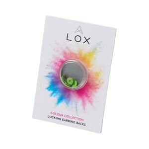 Lox Green Secure Earring Scrolls Pack of 4 Lox Green Secure Earring Scrolls Pack of 4