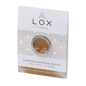 Lox Gold Tone Secure Earring Scrolls Pack of 4 Lox Gold Tone Secure Earring Scrolls Pack of 4