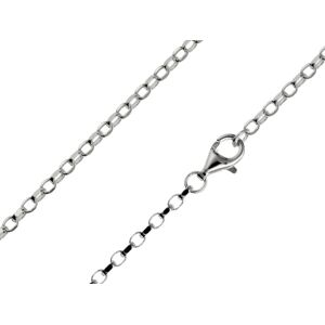 Cooksongold Sterling Silver 2.2mm Diamond Cut Belcher Chain 18"/45cm Unhallmarked 100% Recycled Silver Cooksongold Sterling Silver 2.2mm Diamond Cut Belcher Chain 18"/45cm Unhallmarked 100% Recycled Silver