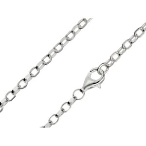 Cooksongold Sterling Silver 3.1mm Diamond Cut Belcher Chain 22"/55cm Hallmarked, 100% Recycled Silver Cooksongold Sterling Silver 3.1mm Diamond Cut Belcher Chain 22"/55cm Hallmarked, 100% Recycled Silver