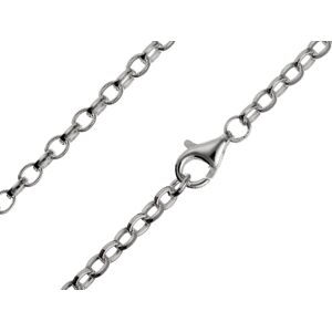 Cooksongold Sterling Silver 3.0mm Belcher Chain 18"/45cm Hallmarked, 100% Recycled Silver Cooksongold Sterling Silver 3.0mm Belcher Chain 18"/45cm Hallmarked, 100% Recycled Silver