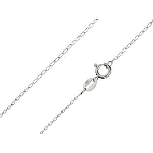 Cooksongold Sterling Silver 1.0mm Diamond Cut Curb Chain 30"/76cm Unhallmarked 100% Recycled Silver Cooksongold Sterling Silver 1.0mm Diamond Cut Curb Chain 30"/76cm Unhallmarked 100% Recycled Silver