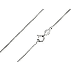 Cooksongold Sterling Silver 1.2mm Diamond Cut Curb Chain 18"/45cm Unhallmarked 100% Recycled Silver Cooksongold Sterling Silver 1.2mm Diamond Cut Curb Chain 18"/45cm Unhallmarked 100% Recycled Silver