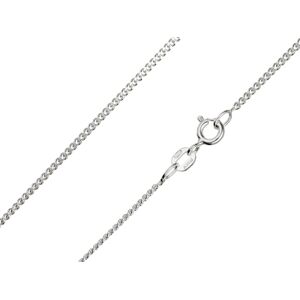 Cooksongold Sterling Silver 1.5mm Diamond Cut Extendable Curb Chain 18-20"/45-50cm Unhallmarked Cooksongold Sterling Silver 1.5mm Diamond Cut Extendable Curb Chain 18-20"/45-50cm Unhallmarked