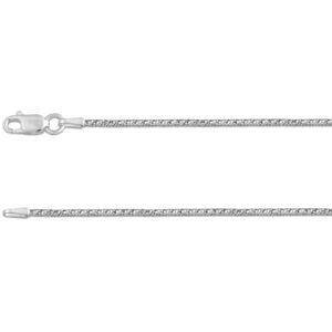 Cooksongold Sterling Silver 1.5mm Diamond Cut Fancy Snake Chain 16"/40cm Unhallmarked 100% Recycled Silver Cooksongold Sterling Silver 1.5mm Diamond Cut Fancy Snake Chain 16"/40cm Unhallmarked 100% Recycled Silver