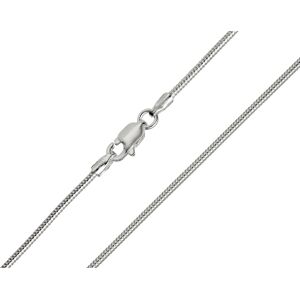 Cooksongold Sterling Silver 1.2mm Round Snake Chain 28"/71cm Unhallmarked 100% Recycled Silver Cooksongold Sterling Silver 1.2mm Round Snake Chain 28"/71cm Unhallmarked 100% Recycled Silver