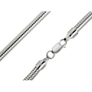 Cooksongold Sterling Silver 5.0mm Round Snake Chain 16"/40cm Hallmarked, 100% Recycled Silver Cooksongold Sterling Silver 5.0mm Round Snake Chain 16"/40cm Hallmarked, 100% Recycled Silver