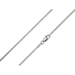 Cooksongold Sterling Silver 1.5mm Spiga Chain 16"/40cm Unhallmarked 100% Recycled Silver Cooksongold Sterling Silver 1.5mm Spiga Chain 16"/40cm Unhallmarked 100% Recycled Silver