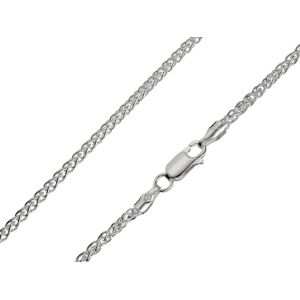Cooksongold Sterling Silver 2.5mm Spiga Chain 20"/50cm Hallmarked, 100% Recycled Silver Cooksongold Sterling Silver 2.5mm Spiga Chain 20"/50cm Hallmarked, 100% Recycled Silver