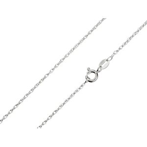 Cooksongold Sterling Silver 1.5mm Rope Chain 18"/45cm Unhallmarked 100% Recycled Silver Cooksongold Sterling Silver 1.5mm Rope Chain 18"/45cm Unhallmarked 100% Recycled Silver