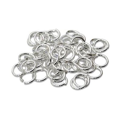 Cooksongold Sterling Silver Open Jump Ring Heavy 5mm Pack of 50 100% Recycled Silver Cooksongold Sterling Silver Open Jump Ring Heavy 5mm Pack of 50 100% Recycled Silver