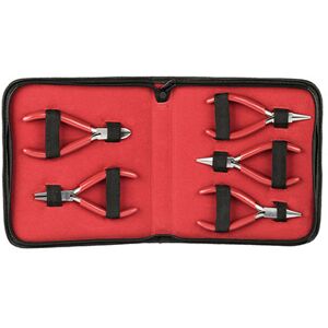 Cooksongold Pliers Set, 130mm, 5 Piece Cooksongold Pliers Set, 130mm, 5 Piece