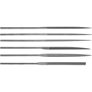 Cooksongold Superior Needle File, Set Of 6, Cut 4 - Fine Grade Cooksongold Superior Needle File, Set Of 6, Cut 4 - Fine Grade