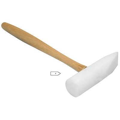 Cooksongold Super Nylon Hammer Flat And Wedge Cooksongold Super Nylon Hammer Flat And Wedge