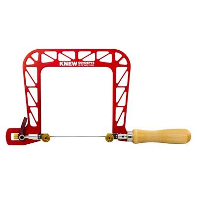 Knew Concepts Mk.3 Saw Frame With Lever Tension And Swivel Blade Clamps 127mm/5" Deep Knew Concepts Mk.3 Saw Frame With Lever Tension And Swivel Blade Clamps 127mm/5" Deep
