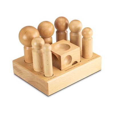 Cooksongold Wooden Dapping Block And 7 Shaping Punches Cooksongold Wooden Dapping Block And 7 Shaping Punches