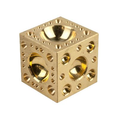 Cooksongold Brass Doming Block51 51mm/2" Value Range Cooksongold Brass Doming Block51 51mm/2" Value Range