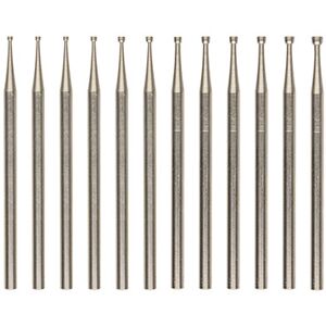 Busch Burr No.411 Cup Set Of 12 0.8mm - 1.9mm Busch Burr No.411 Cup Set Of 12 0.8mm - 1.9mm