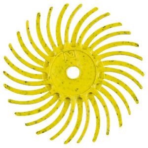 3M Radial Abrasive Disc, Yellow - Coarse, Pack Of 6 3M Radial Abrasive Disc, Yellow - Coarse, Pack Of 6