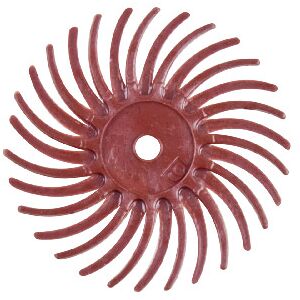 3M Radial Abrasive Disc, Red - Medium, Pack Of 6 3M Radial Abrasive Disc, Red - Medium, Pack Of 6