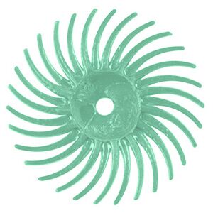 3M Radial Abrasive Disc, Green - Extremely Fine, Pack Of 6 3M Radial Abrasive Disc, Green - Extremely Fine, Pack Of 6