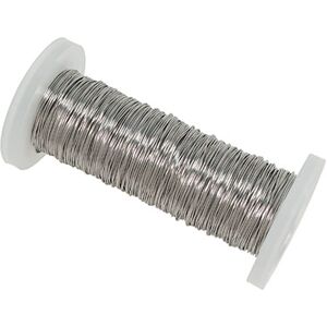 Cooksongold Stainless Steel Binding Wire 0.45mm 50g Cooksongold Stainless Steel Binding Wire 0.45mm 50g
