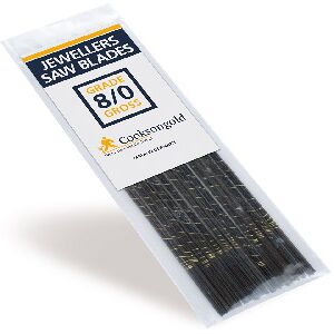 Cooksongold Saw Blades Grade 8/0, 1 Gross 144 Pieces Cooksongold Saw Blades Grade 8/0, 1 Gross 144 Pieces