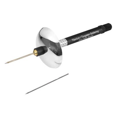 Cooksongold Soldering Probe With Large Heat Shield, Titanium And Tungsten Tips Cooksongold Soldering Probe With Large Heat Shield, Titanium And Tungsten Tips
