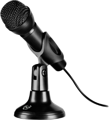 Krom Chrome Kyp MAUMIC0027 Dynamic Desktop Microphone